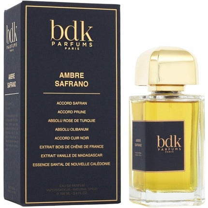 BDK Parfums Ambre Safrano Eau De Parfum 100ml