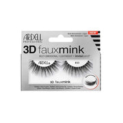 Ardell 3D Faux Mink Style 853 Synthetic False Eyelashes for Accentuated Eyes and More Volume - Glue-On Strip Lashes, Natural Vegan Fake Lashes, Ultra-Lightweight and Reusable