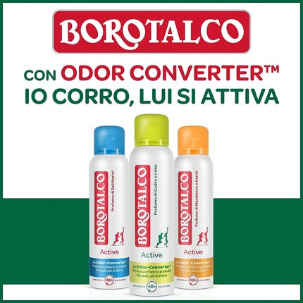 Borotalco Roberts Active Cedar and Lime Deodorant Roll-On 50ml
