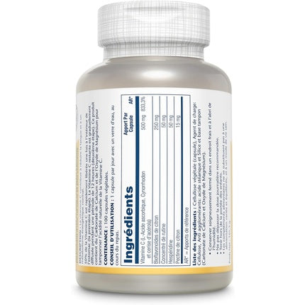 Solaray Super Bio C Non-Acid Buffered Formula Fast and Long-Lasting Action