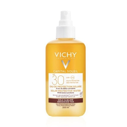 Vichy Ideal Soleil Solar Protective Water Spf 30 With Betacarotene 200 Ml