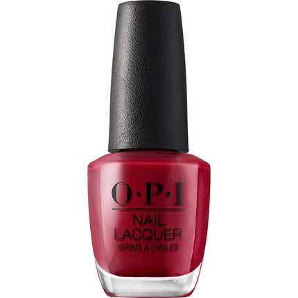 OPI Nail Lacquer Chick Flick Cherry Red Nail Polish 0.5 fl oz