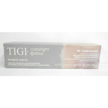 TIGI COPYRIGHT COLOUR HIGH LIFT Permanent Creme Hair Color 2 fl. oz. 60 ml