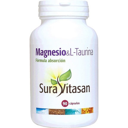 Sura Vitasan L-Taurine & Magnesium 90 Capsules