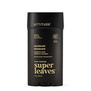 Attitude Aluminum-Free Deodorant for Men with 95% Natural Origin Ingredients