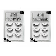 Ardell Faux Mink Style 811 and Wispies 817 Total 6 Pieces in a Box - Pack of 2