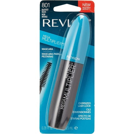 Revlon Mega Multiplier Mascara Blackest Black 0.28 Fl. Oz. 8.5ml