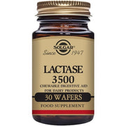 Solgar Lactase 3500 Wafers - Aids Dairy Digestion - Helps Break Down Sugar in Milk - Vegan and Kosher