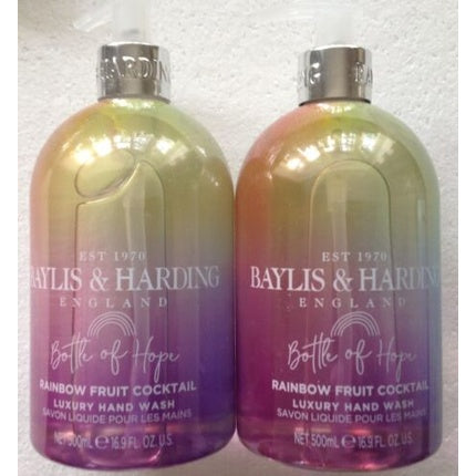 Baylis & Harding Limited Edition Bottle of Hope Rainbow Fruit Cocktail Hand Wash 500ml
