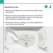 SUZANOBAGIMD On the Go Cleansing Wipes for Oily or Acne Prone Skin 25 Count
