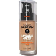 Revlon Colorstay Liquid Foundation Makeup for Combination/Oily Skin SPF 15 Medium-Full Coverage with Matte Finish 30ml 350 Rich Tan