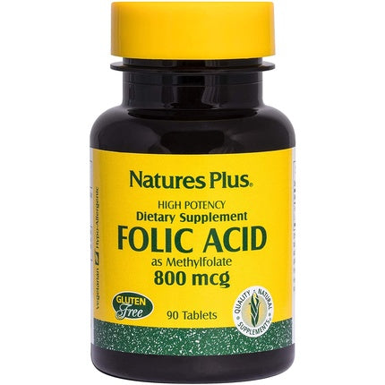 Folic Acid 800mcg 90 Tablets NP - Vegan