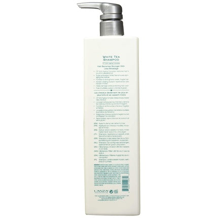 Lanza Healing Strength White Tea Shampoo - Strengthens, Protects And Restores
