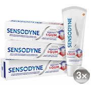 Sensodyne Sensitivity Gum Whitening Trio Toothpaste