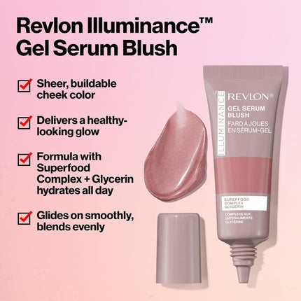 Revlon Illuminance Gel Serum Blush Enchanting Mauve