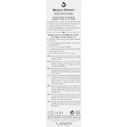 L'ANZA Healing Style Beach Spray with Medium Hold Effect 3.4 Fl Oz