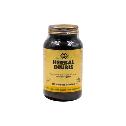 Solgar Herbal Diuris Dietary Supplement 100 Capsules