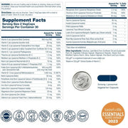 SOLARAY Liposomal Multivitamin High Potency Enhanced Absorption 60 VegCaps 120 Count