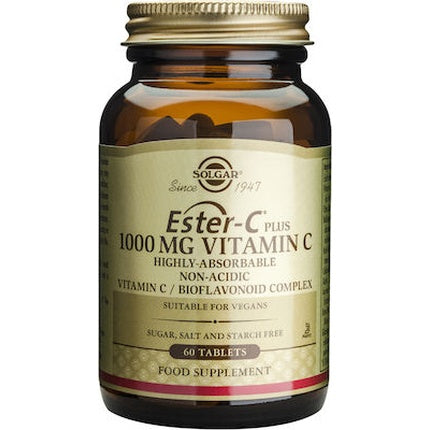Solgar Ester-C Vitamin C Dietary Supplement 1000mg - 60 Tablets