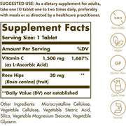 Solgar Vitamin C 1500mg with Rose Hips - Healthy Immune System - Antioxidant - Vegan - 180 Tablets