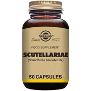 Solgar Scutellariae Vegetable Capsules 50 Pack Fresh Botanicals Anxiety Relief and Heart Support Vegan and Gluten Free