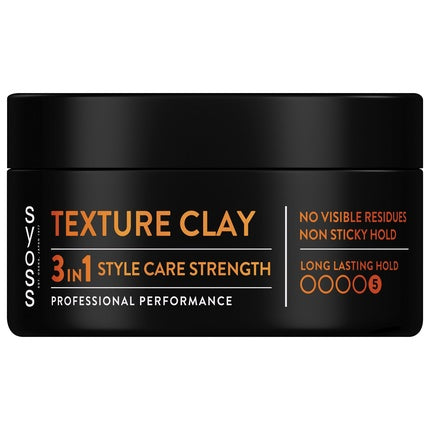 Syoss Hair Texture Clay - Perfect For Styling And Texturizing Hair