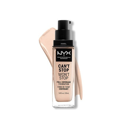 Nyx Professional Makeup Can't Stop Won't Stop Full Coverage Foundation 30ml