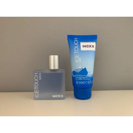 Mexx Ice Touch Man Gift Set 30ml Eau de Toilette EDT + 50ml Shower Gel for Him