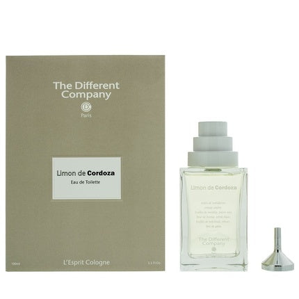 The Different Company Limon De Cordoza Eau De Toilette 100ml Unisex Spray