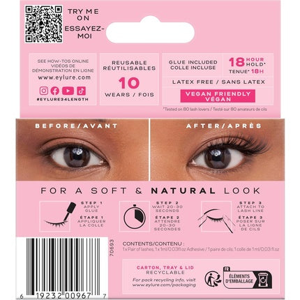 Eylure 3/4 Length No. 030 False Lashes