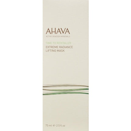 AHAVA Time to Revitalize Extreme Radiance Lifting Mask with Argan Oil from Morocco