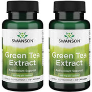 Swanson Green Tea Extract 500mg 60 Capsules