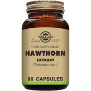 Solgar Standardized Full Potency Hawthorne Berry Herb Extract Vegetable Capsules 60 Count