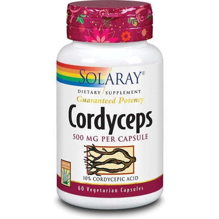 Solaray Cordyceps Extracto 500 Mg 60 Caps