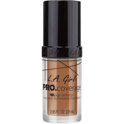 L.A. Girl Pro Coverage Liquid Foundation GLM650 Sand 0.95 fl oz