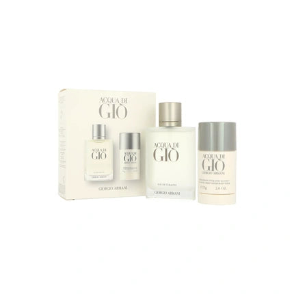 Giorgio Armani Acqua Di Gio Eau De Toilette Set - 100ml + Deodorant Stick 75ml