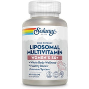 Solaray Liposomal Multivitamin for Women 50 Plus with Iron, Vitamin D, Vitamin C, B12, Biotin and More 60 VegCaps