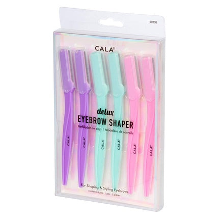 Cala Deluxe Eyebrow Shaper 6 Pieces