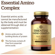 Solgar Amino 75 Essential Acid Vegetable Capsules 90 Capsules 8 Aminos Complex - Vegan