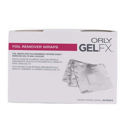 Orly Foil Remover Wraps 100 Pieces