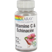 Solaray Vitamin C and Echinacea 60 Vegetable Capsules