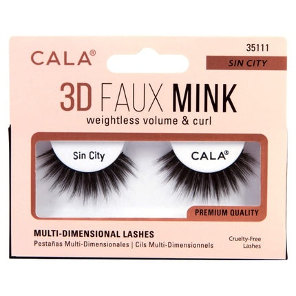 3D Faux Mink Eyelashes - Without City