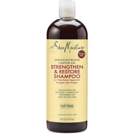 Shea Moisture Jamaican Black Castor Oil Strengthen and Restore Shampoo 482ml