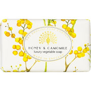 The English Soap Company Vintage Wrapped Soap Bar Honey & Chamomile Shea Butter Moisturising Soap 190g