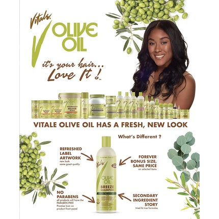 Vitale Olive Oil Breeze Shampoo 415ml