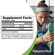 NaturesPlus Choline & Inositol 500mg Vegetarian Tablets 60 Servings