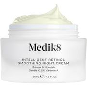 Medik8 Intelligent Retinol Smoothing Night Cream with Renew and Nourish Vitamin A 50ml