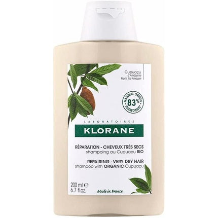 Klorane Repairing Very Dry Hair Shampoo with Cupuaçu Organic 200ml