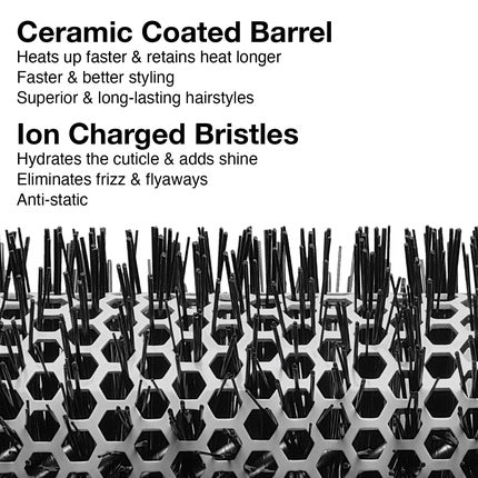 Olivia Garden Newcycle Round Thermal Hair Brush with Ceramic