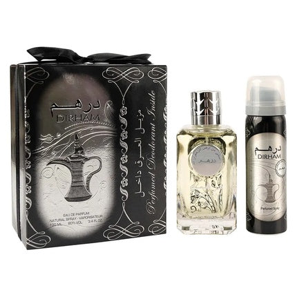 Ard Al Zaafaran Dirham Eau De Parfum Spray 100ml + Deodorant Spray 50ml